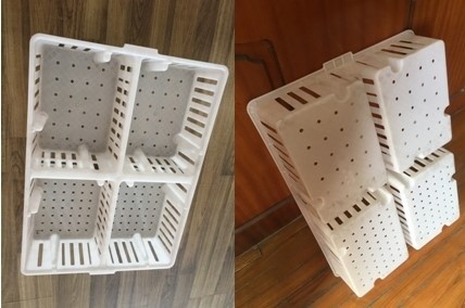 Beli 685x495x135mm Aksesoris Peternakan Unggas Kandang Unggas Plastik Kandang Ayam Plastik online manufacture