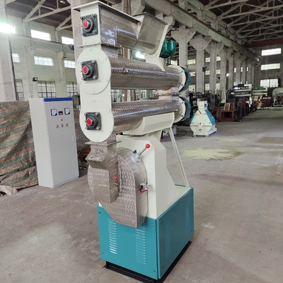 Beli Belt Drive Small Ring Die Pellet Mill Lini Produksi Pelet Pakan Kayu 1th online manufacture